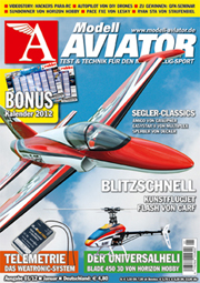 Modell AVIATOR Ausgabe 01/2012