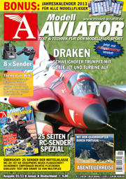 Modell AVIATOR Ausgabe 01/2013