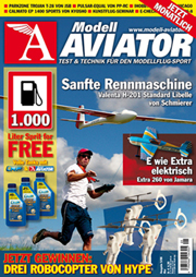 Modell AVIATOR Ausgabe 05/2008