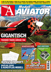 Modell AVIATOR Ausgabe 05/2009
