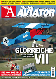 Modell AVIATOR Ausgabe 08/2009