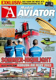 Modell AVIATOR Ausgabe 08/2012