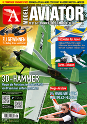 Modell AVIATOR Ausgabe 08/2015