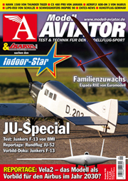 Modell AVIATOR Ausgabe 09/2008