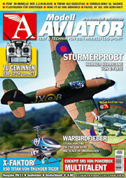 Modell AVIATOR Ausgabe 09/2011