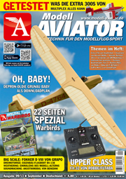 Modell AVIATOR Ausgabe 09/2013