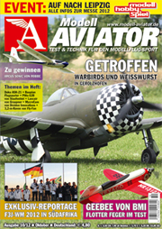 Modell AVIATOR Ausgabe 10/2012