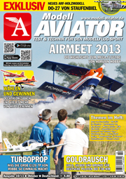 Modell AVIATOR Ausgabe 10/2013