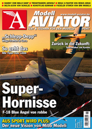 Modell AVIATOR Ausgabe 11/2008