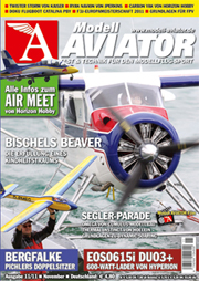 Modell AVIATOR Ausgabe 11/2011