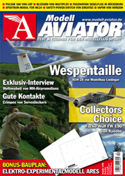 Modell AVIATOR Ausgabe 12/2008