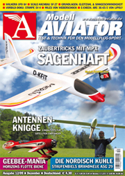 Modell AVIATOR Ausgabe 12/2009