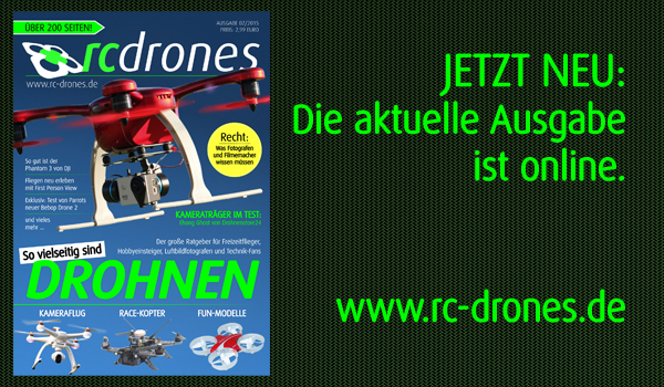 rc-drones – die neue Ausgabe ist da