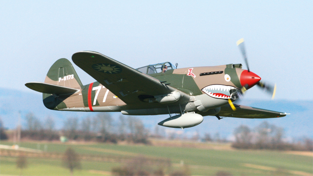 P-40B Warhawk von FMS/ One Hobby