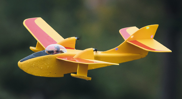 Wasserfloh: Ein Mikro-Flugboot, ganz easy selbst gebaut