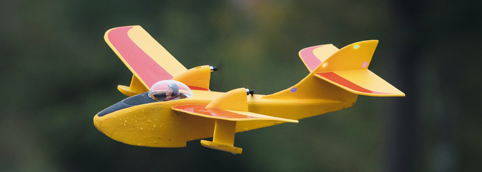 Wasserfloh: Ein Mikro-Flugboot, ganz easy selbst gebaut
