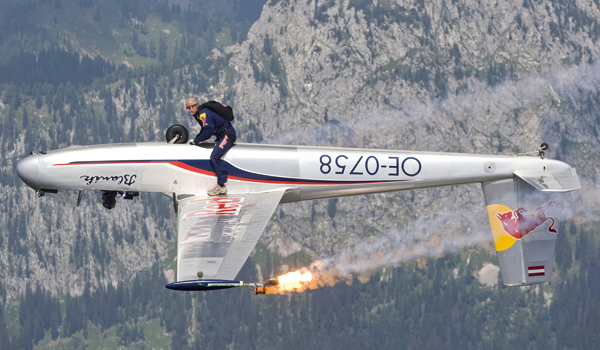 Kunstflug im Doppelsitzer Blanik L-13/23