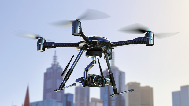 Action-Cams im Micro-Four-  Third-Format für Kamera-Dronen