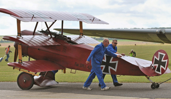 Vorbild-Dokumentation Fokker Dr.I