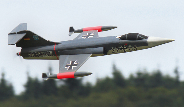 F-104 Starfighter aus Depron