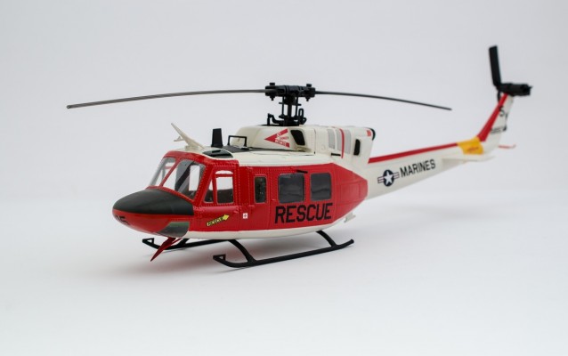 Rumpfbausatz der Bell UH-1N von Heli Scale Quality