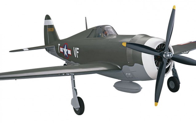 P-47 Thunderbolt Razorback von Top Flite/Hobbico Höllein