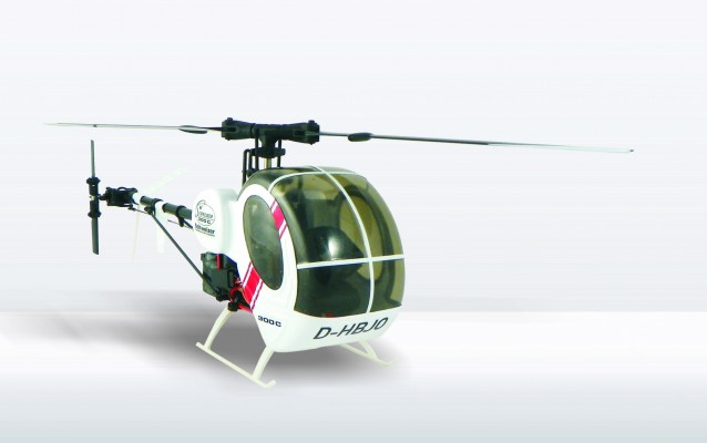 ProHeli-Rumpfbausatz Schweizer 300C für den Blade 180 CFX