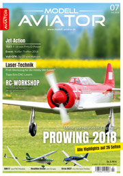 Modell AVIATOR Ausgabe 07/2018