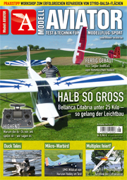 Modell AVIATOR Ausgabe 08/2017