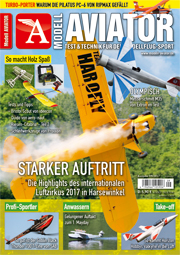 Modell AVIATOR Ausgabe 09/2017