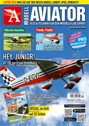 Modell AVIATOR Ausgabe 10/2016