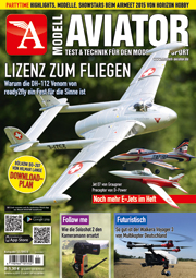 Modell AVIATOR Ausgabe 11/2015