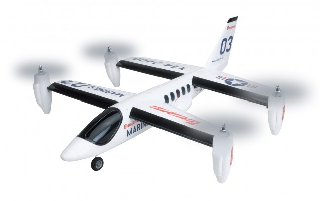 X-44 als Ready-To-Fly-Paket von Graupner